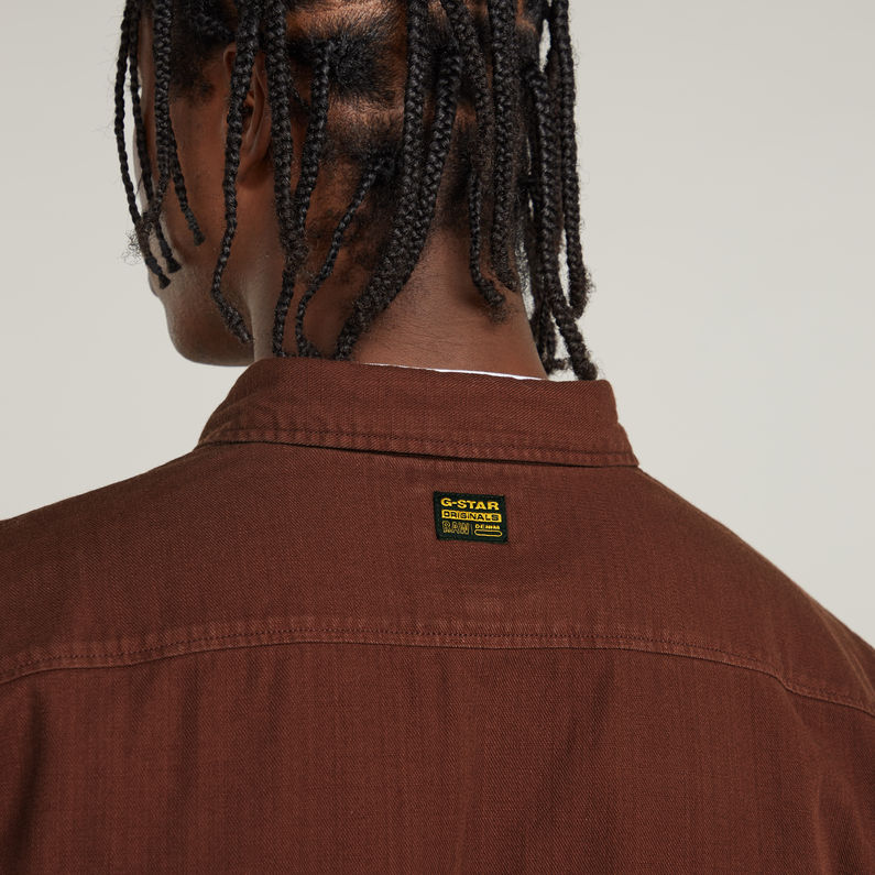 G-STAR Outlet Marine Slim Shirt Red