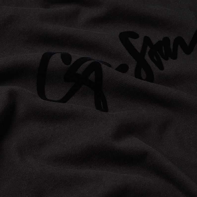 G-STAR Outlet Flock G-Script Loose T-Shirt Black