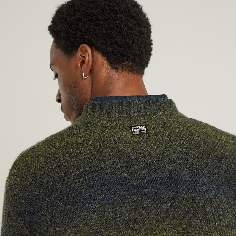 G-STAR Outlet Gradient Knitted Sweater Multi color
