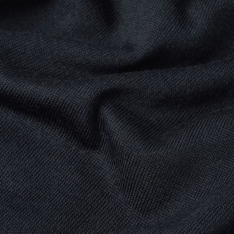 G-STAR Outlet Core Slim Turtle Knitted Sweater Dark blue