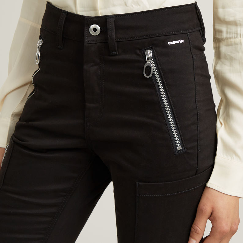 G-STAR Outlet Biker Skinny Cargo Pants Black
