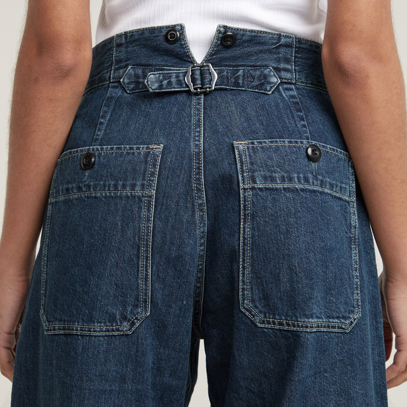 G-STAR Outlet Barrel Utility High Loose Jeans Dark blue
