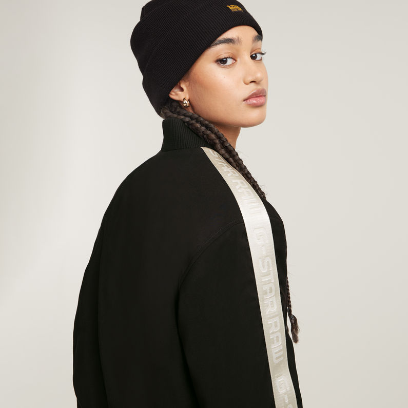 G-STAR Outlet Holiday Tape Bomber Black