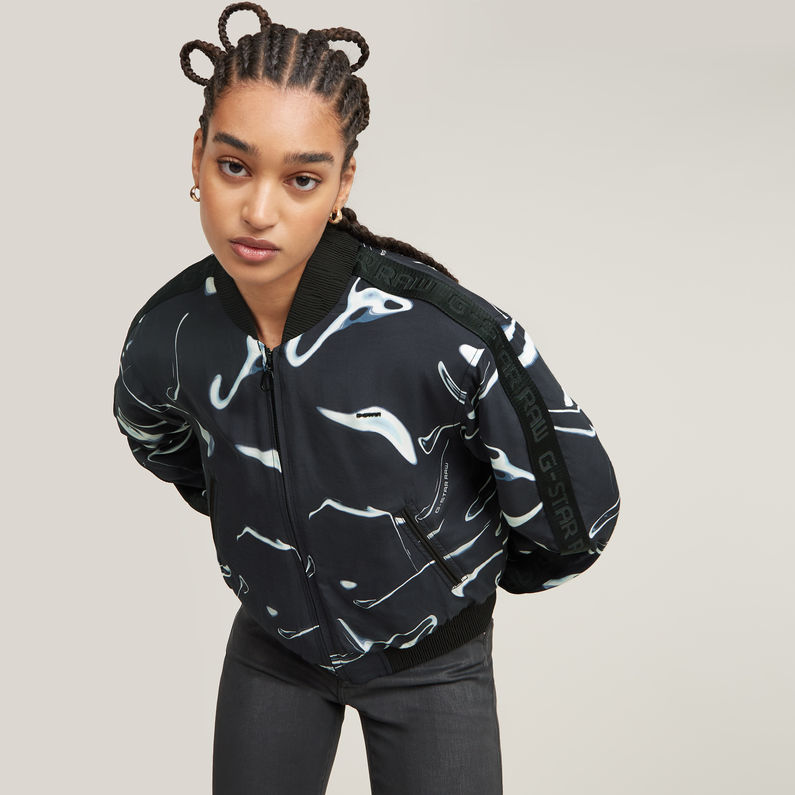 G-STAR Outlet Holiday Tape Bomber Multi color