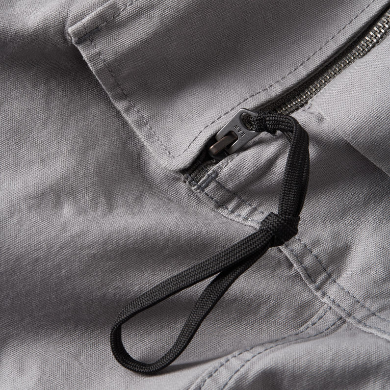 G-STAR Outlet Zip Pocket 3D Skinny Cargo Grey