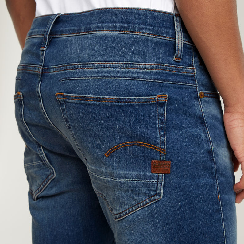 G-STAR Outlet Jeans D-Staq 5-Pocket Slim Azul intermedio