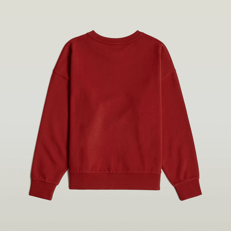 G-STAR Outlet Girls Sweater Unbrushed Red