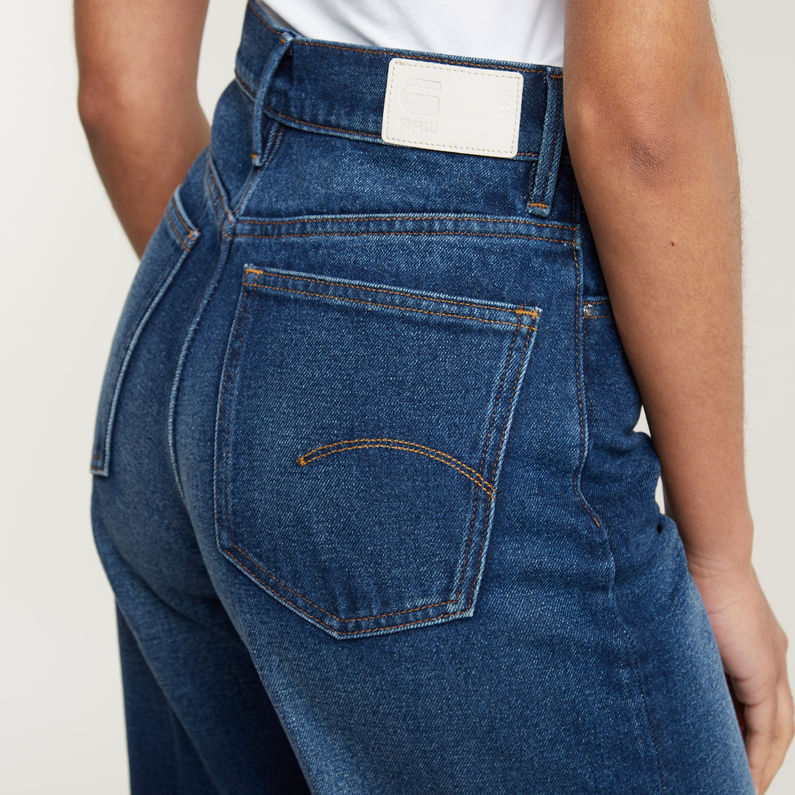 G-STAR Outlet Deck Ultra High Wide Leg Jeans Dark blue