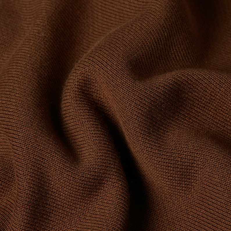 G-STAR Outlet Chenille G-Script Loose Sweater Brown
