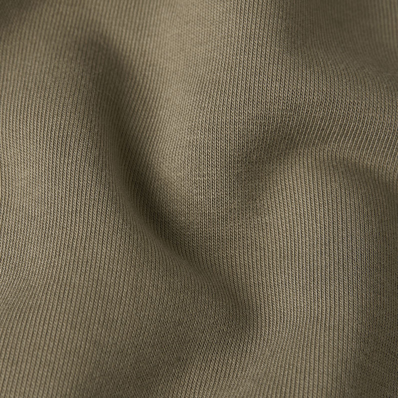 G-STAR Outlet Old Skool Logo Hooded Sweater Brown