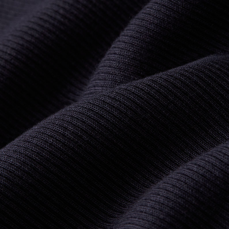 G-STAR Outlet Slim Rib Mock Top Dark blue