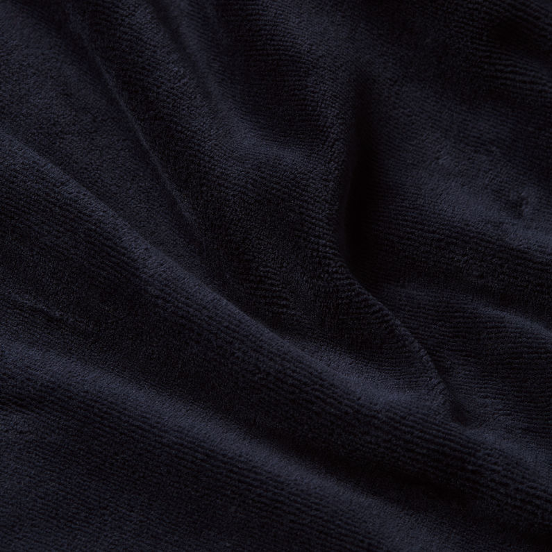 G-STAR Outlet Wide Leg Velvet Jumpsuit Dark blue