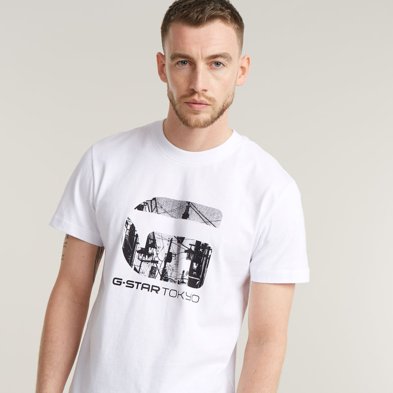 G-STAR Outlet Camiseta Tokyo Blanco