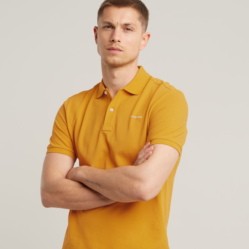 G-STAR Outlet Oluv Slim Polo Yellow