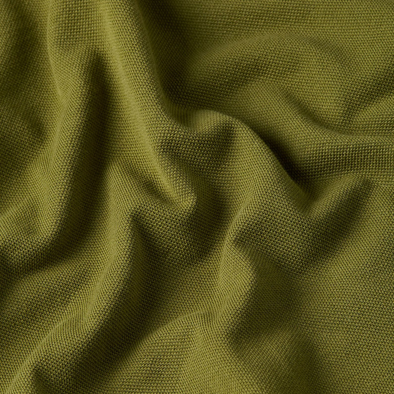 G-STAR Outlet Chest Logo Striped Polo Green