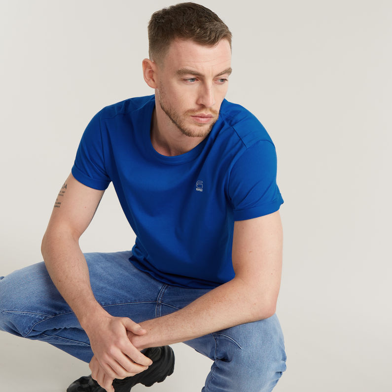 G-STAR Outlet Camiseta Ductsoon Relaxed Azul intermedio