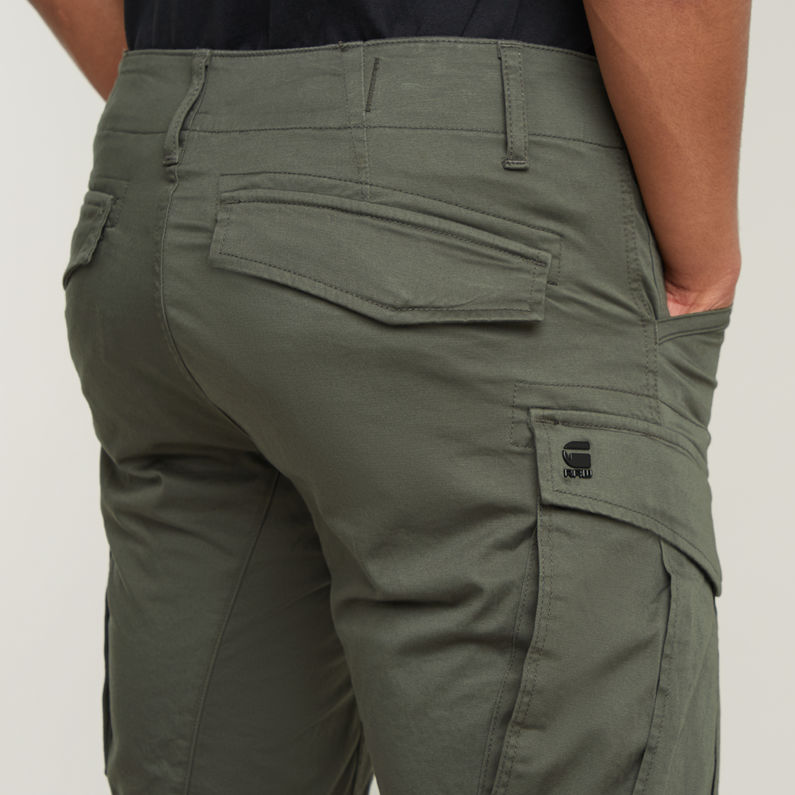 G-STAR Outlet Rovic Zip 3D Regular Tapered Pants Grey