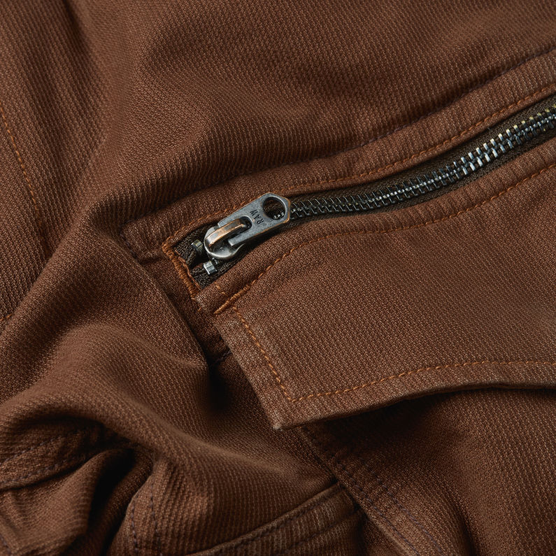 G-STAR Outlet Rovic Zip 3D Regular Tapered Pants Red