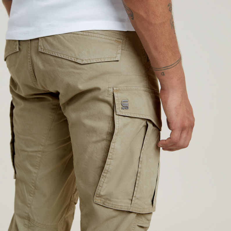G-STAR Outlet Rovic Zip 3D Regular Tapered Pants Green