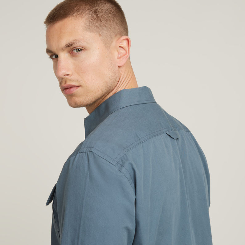G-STAR Outlet CPO Regular Shirt Medium blue