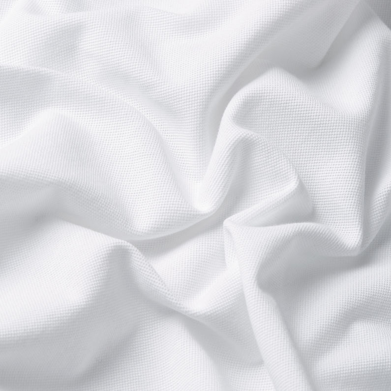 G-STAR Outlet Oluv Slim Polo White