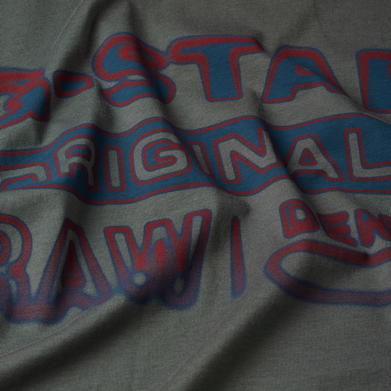 G-STAR Outlet Gradient Originals T-Shirt Grey