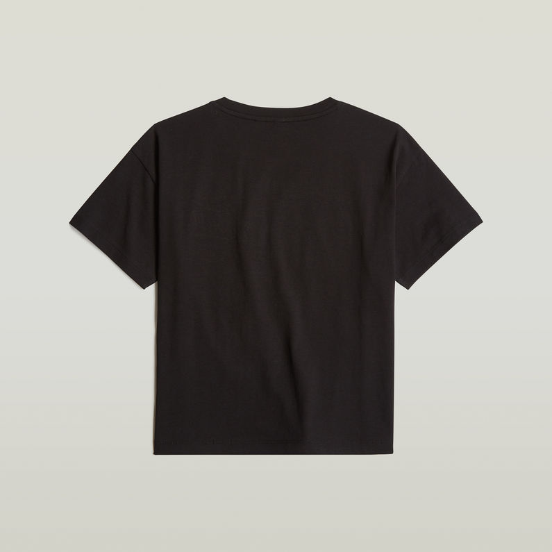 G-STAR Outlet Top Loose Short para Niñas Negro