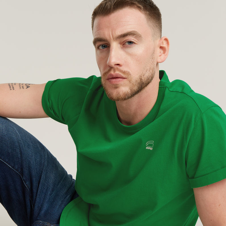 G-STAR Outlet Camiseta Ductsoon Relaxed Verde