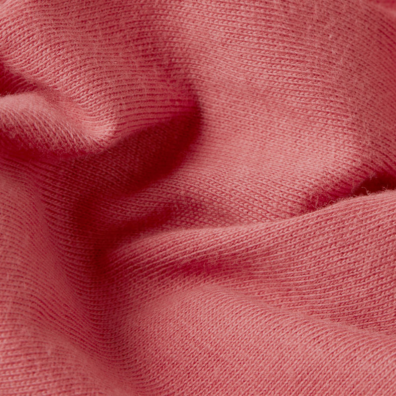 G-STAR Outlet Chest Logo Optic Slim Top Pink