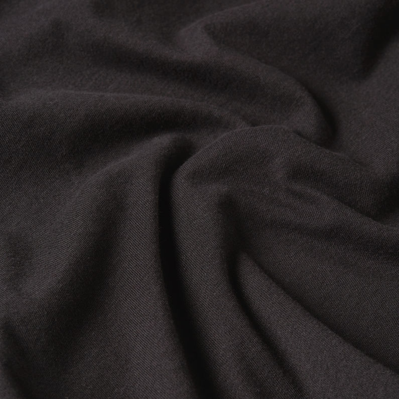 G-STAR Outlet Faux Embro Logo Top Black