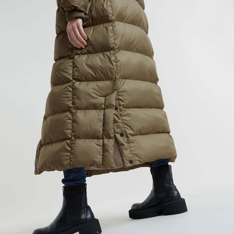 G-STAR Outlet Chaqueta Whistler Long Puffer Verde