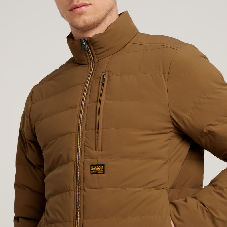 G-STAR Outlet Foundation Liner Jacket Brown
