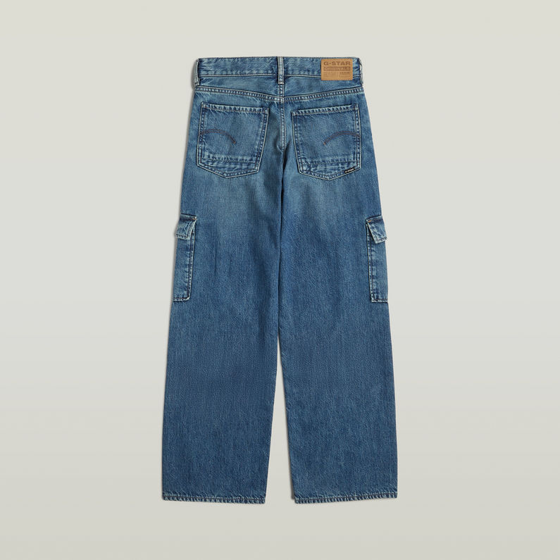 G-STAR Outlet Pantalones Cargo Mega para Niñas Azul intermedio