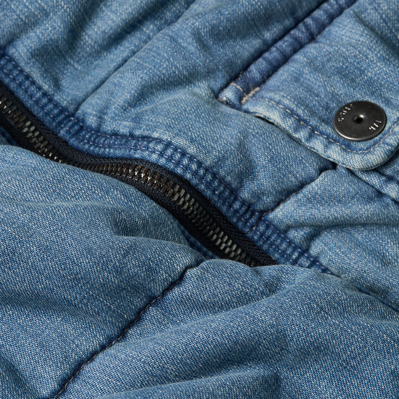 G-STAR Outlet Padded Zip Bomber Medium blue