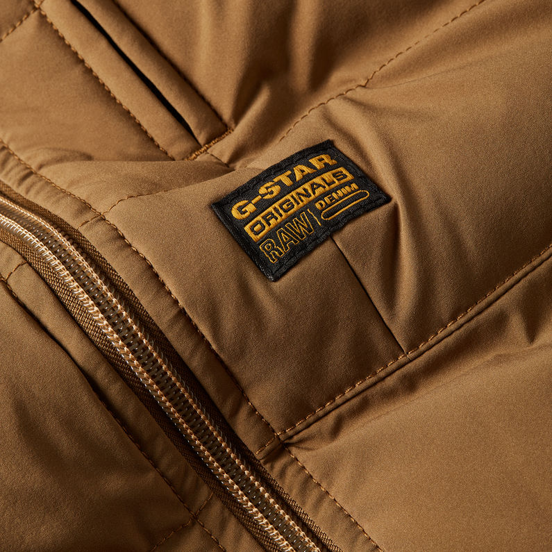 G-STAR Outlet Foundation Liner Jacket Brown