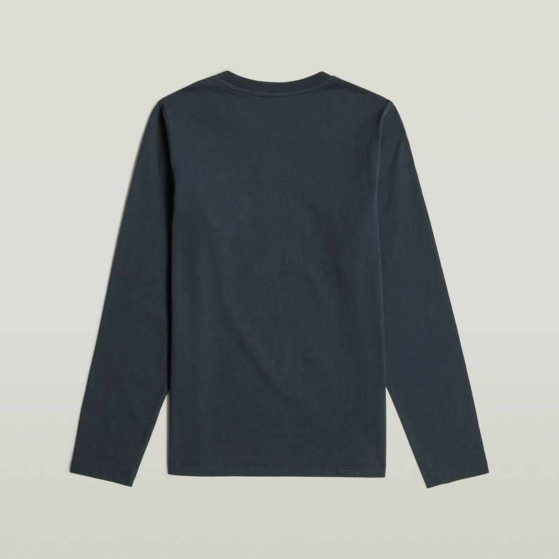 G-STAR Outlet Camiseta Regular para Niños Azul oscuro