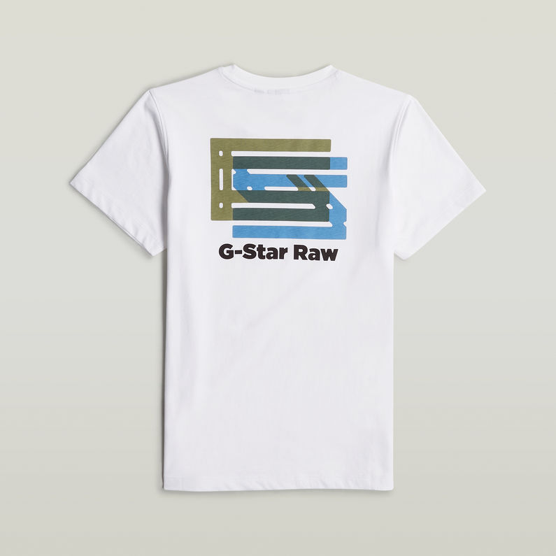 G-STAR Outlet Boys T-Shirt Regular White