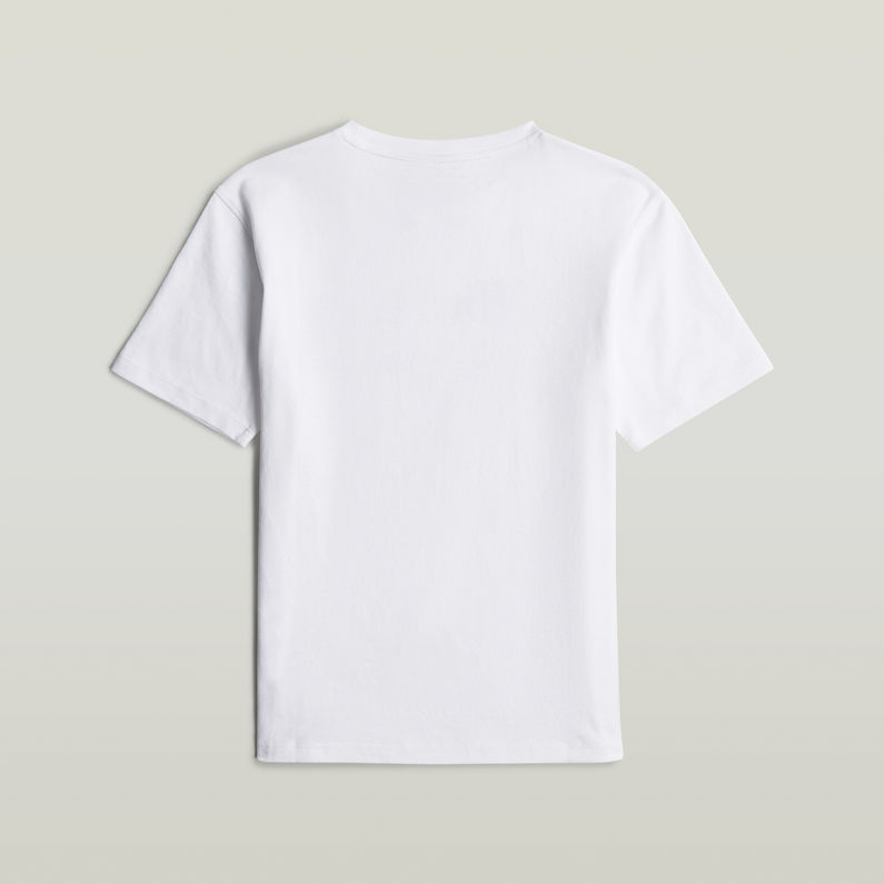 G-STAR Outlet Camiseta Boxy para Niños Blanco