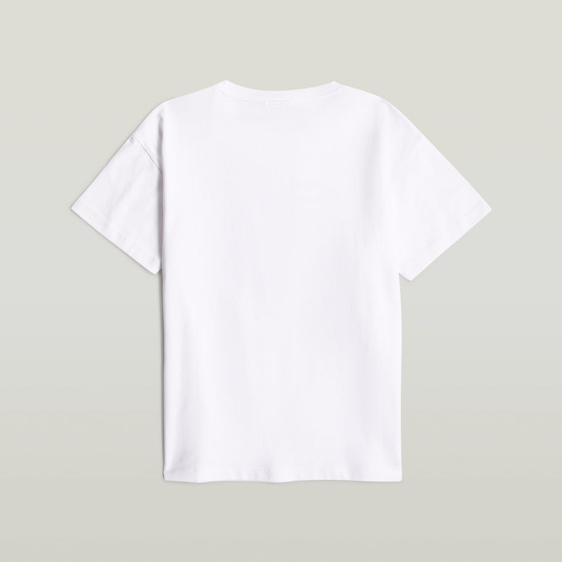 G-STAR Outlet Girls T-Shirt Loose White