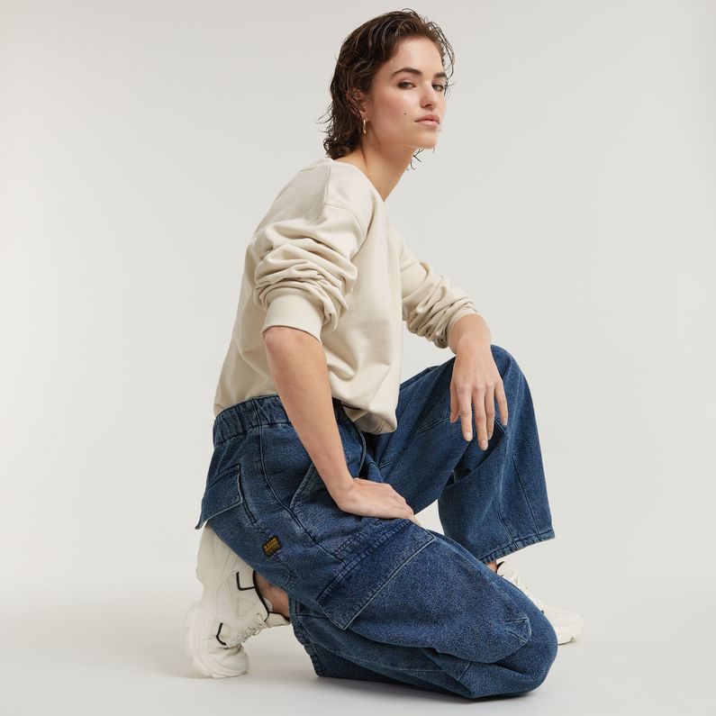 G-STAR Outlet Cocoon Pants Medium blue