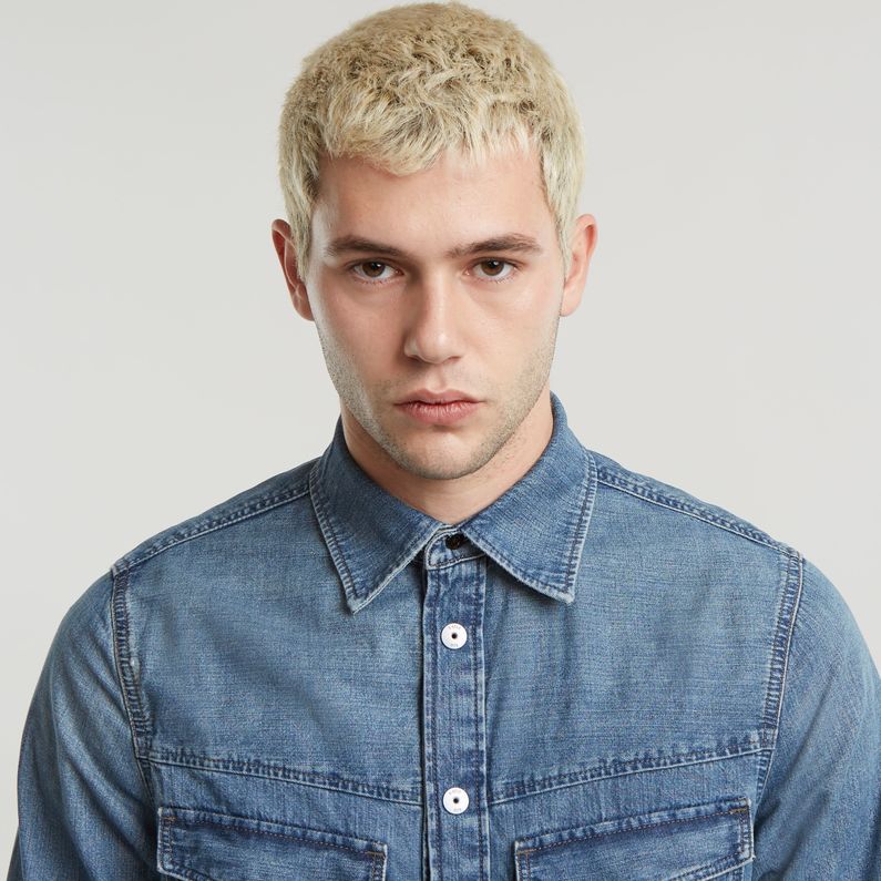 G-STAR Outlet Dakota Regular Shirt Medium blue