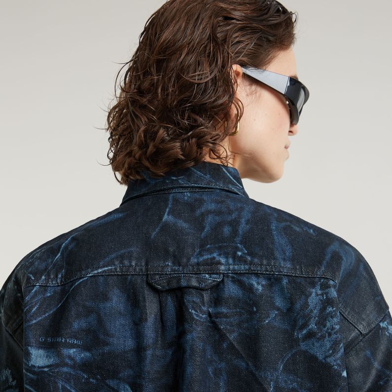 G-STAR Outlet Relaxed Overshirt Medium blue