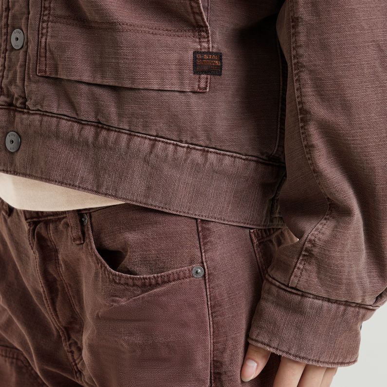 G-STAR Outlet Drifter Sherpa Jacket Brown
