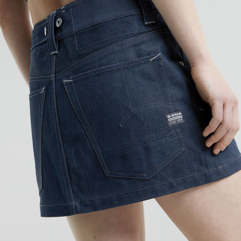 G-STAR Outlet G-Star Origins Bowey Selvedge Skirt Dark blue