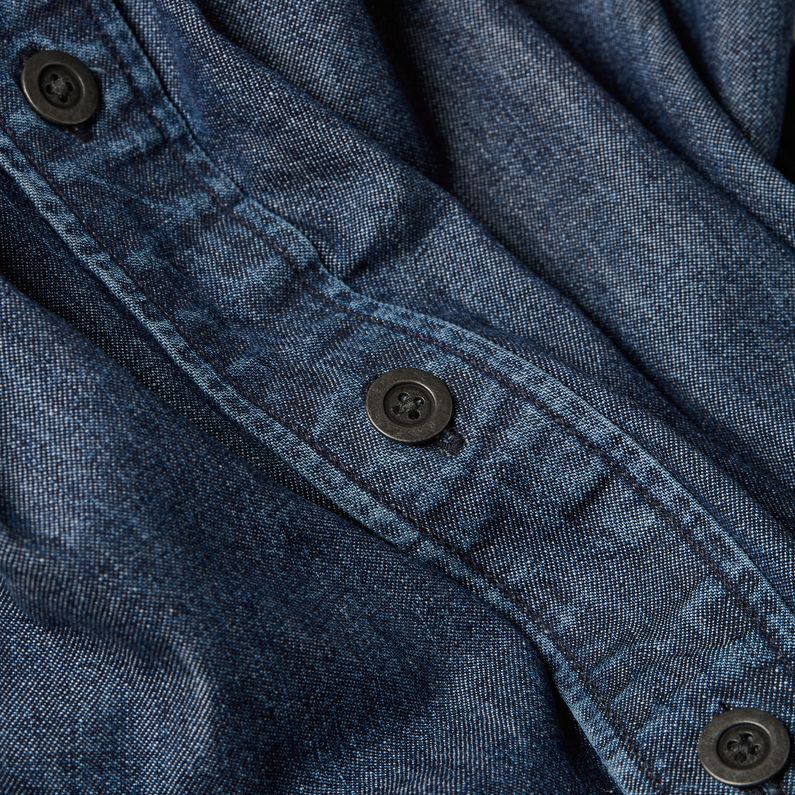 G-STAR Outlet Regular Denim Shirt Dark blue