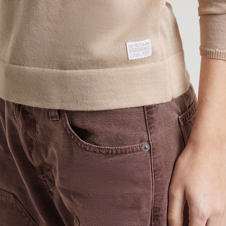 G-STAR Outlet Core Knitted Sweater Pink