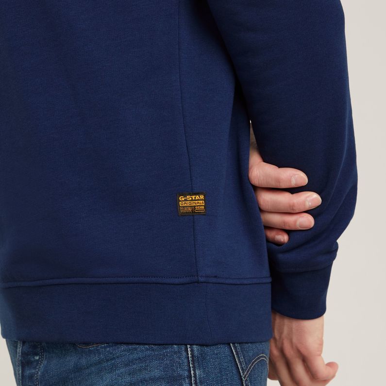 G-STAR Outlet Originals Catch Hoodie Dark blue