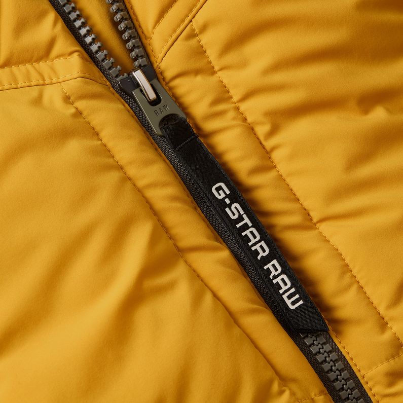 G-STAR Outlet G-Whistler Padded Hooded Jacket 2.0 Yellow