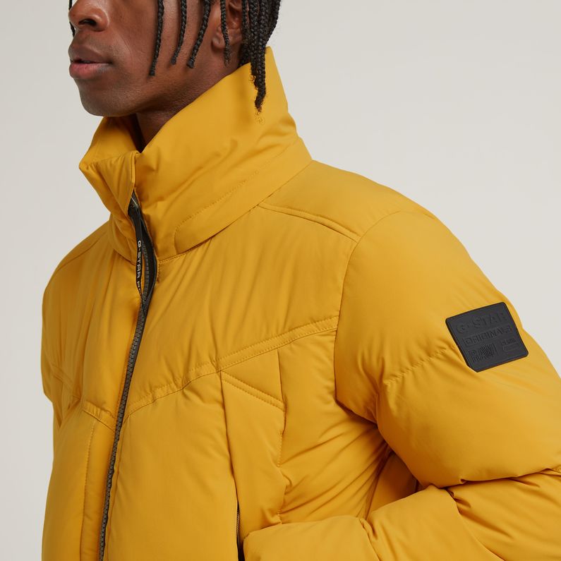 G-STAR Outlet G-Whistler Padded Hooded Jacket 2.0 Yellow