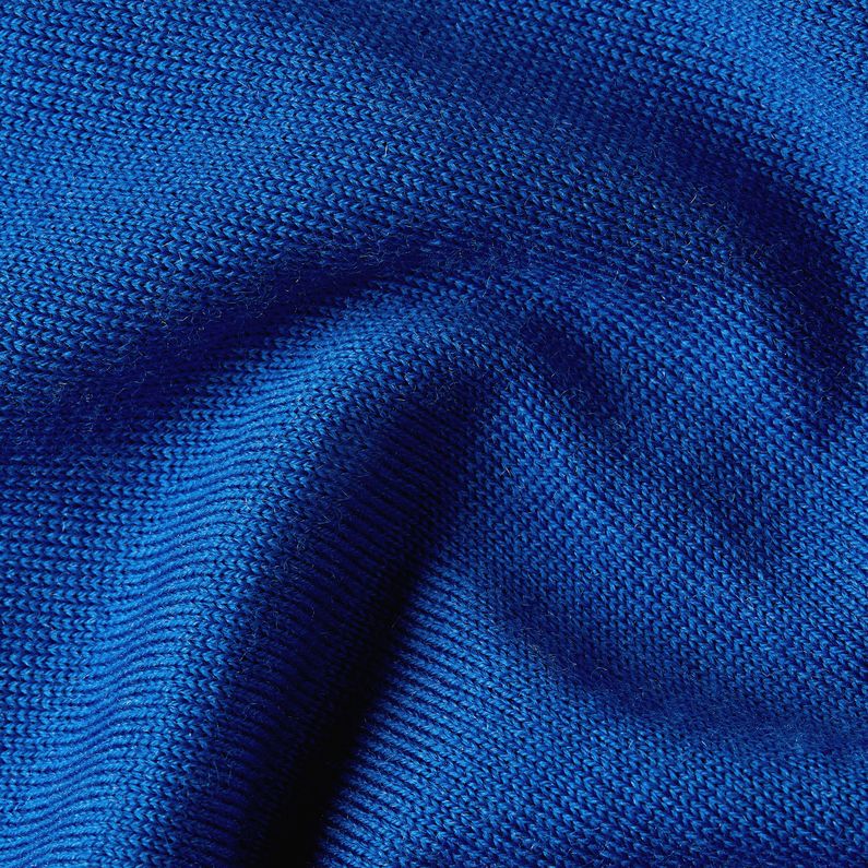 G-STAR Outlet Core Slim Turtle Neck Knitted Sweater Medium blue